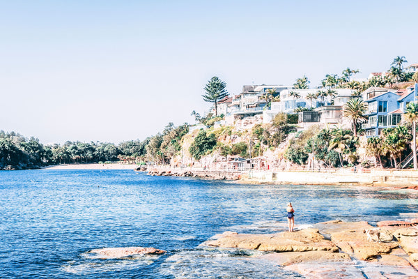 Australian Prints Bower and Shelly Beach
